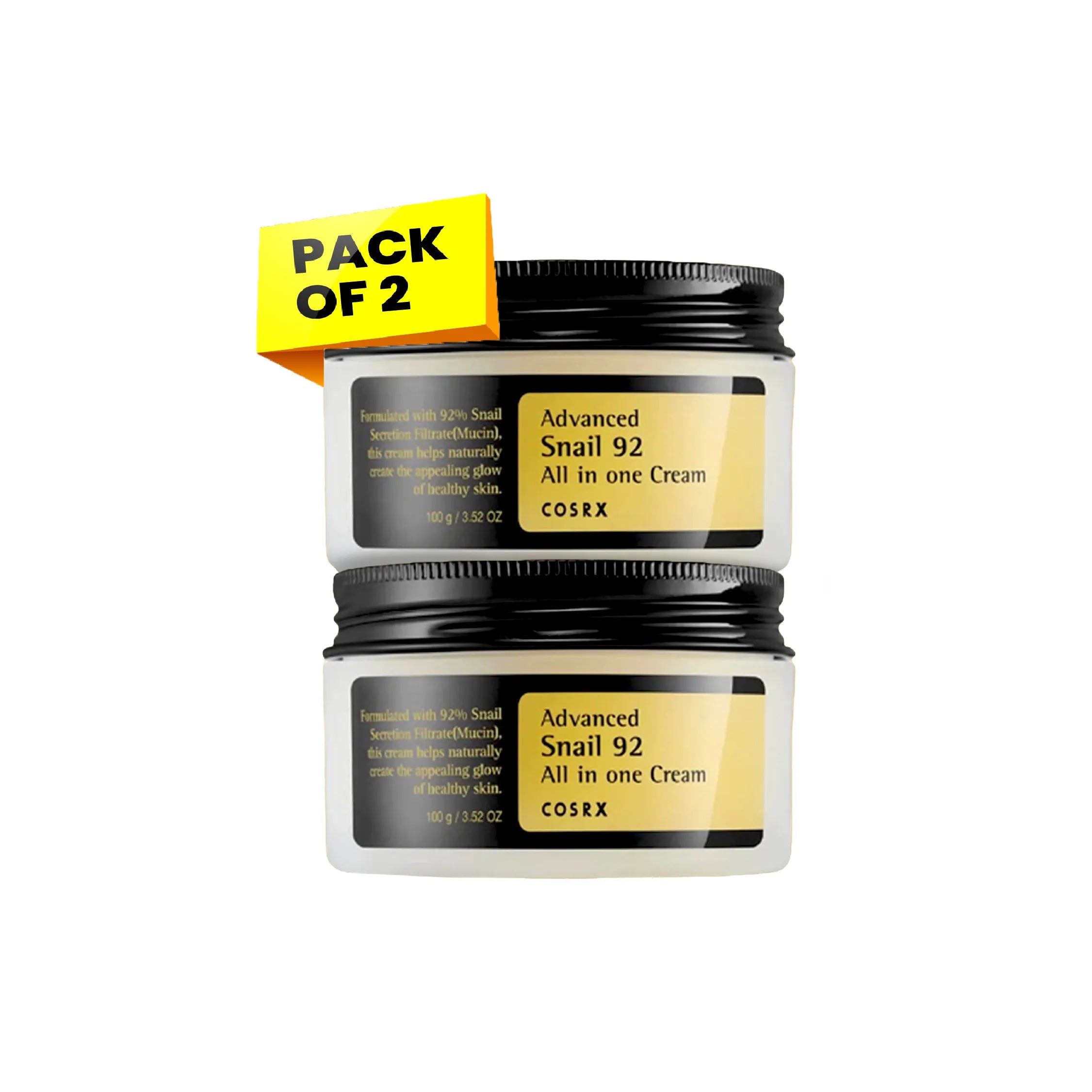 Advanced Snail 92 All in one cream Pack of 2