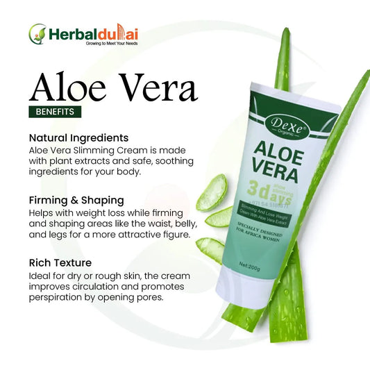 Benefits of Aloe Vera Slimming Cream