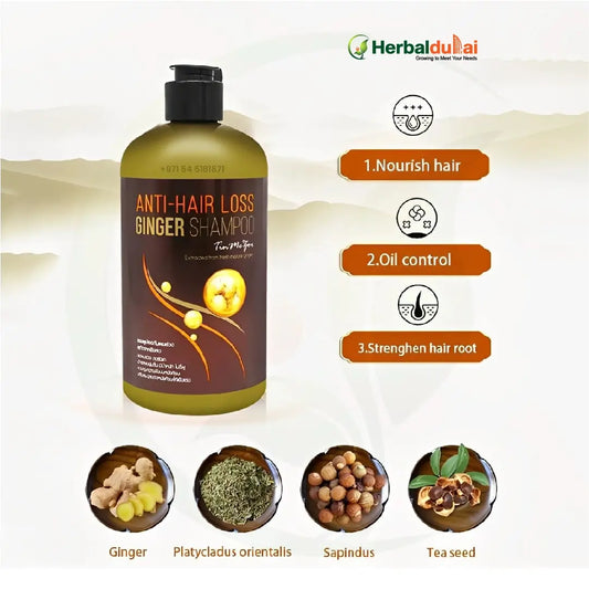 Atreus Hair Loss Ginger Shampoo Benefits