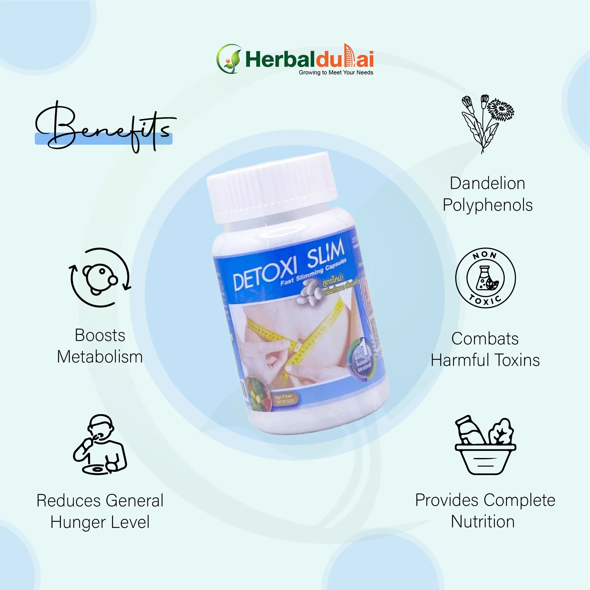 Detoxi Slim Capsules Benefits