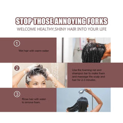 EELHOE Polygonum Shampoo Soap usage