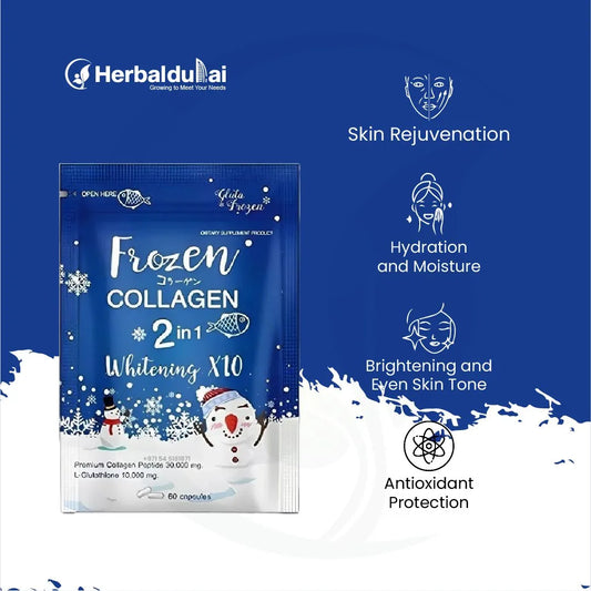 Frozen Collagen 2 in 1 Skin Whitening Capsules Benefits