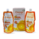 Hair Cream Set with Orange Flavour Hair Dye