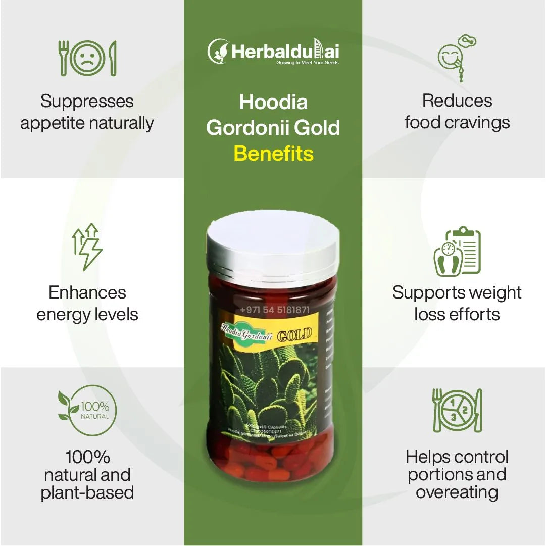 Hoodia Gordonii Gold Capsules Benefits