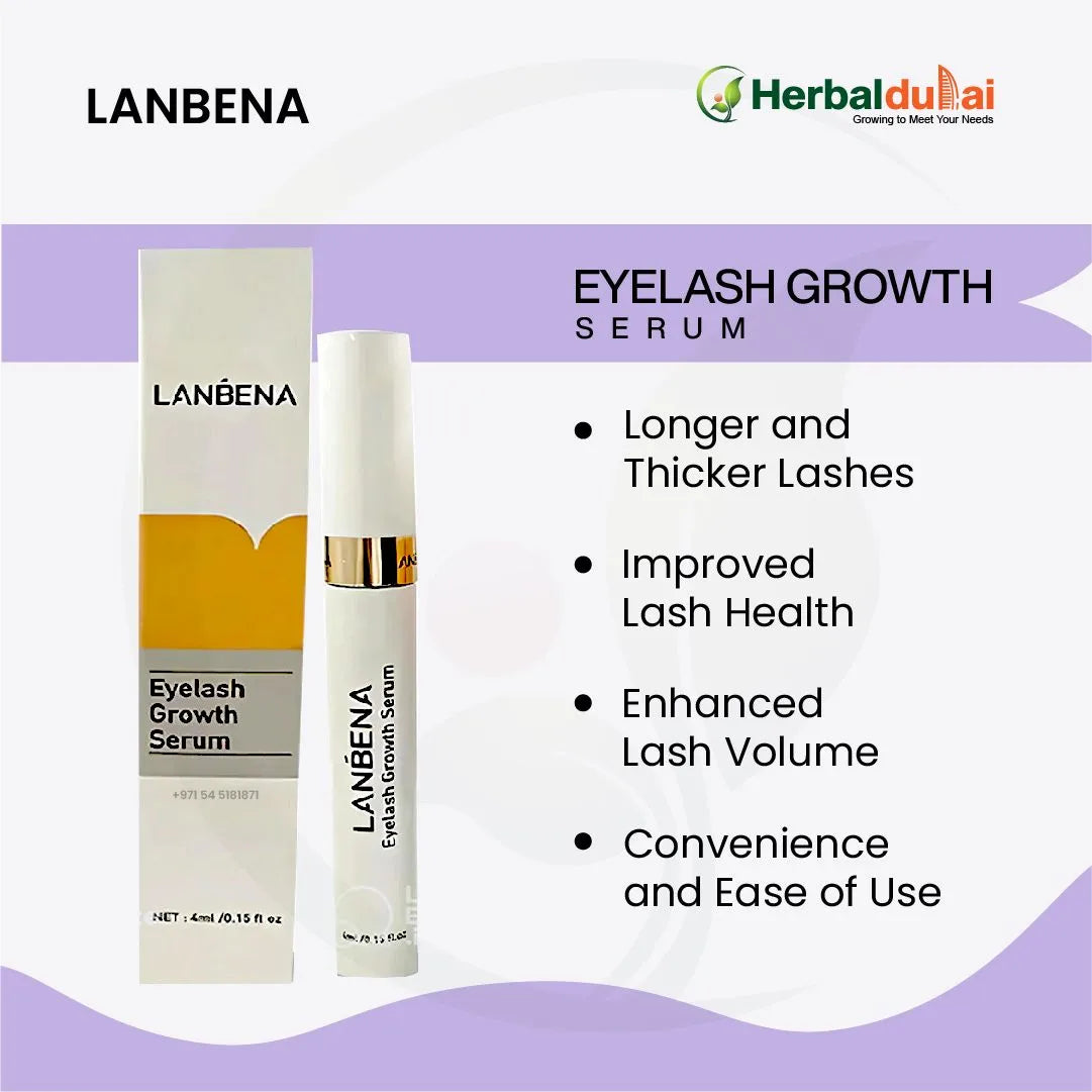 Lanbena Eyelash Growth Serum Benefits