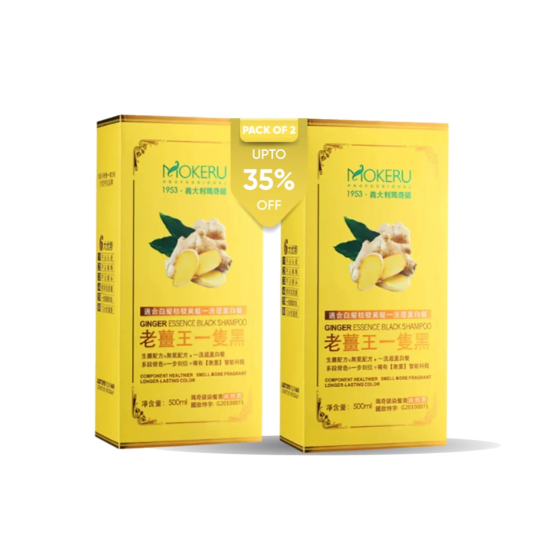 black natural hair shampoo Pack of Two