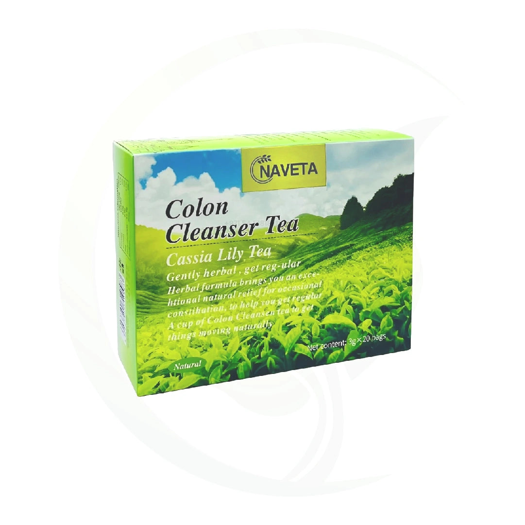 NAVETA Colon Cleanser Tea Cassia Lily Gently Herbal Tea