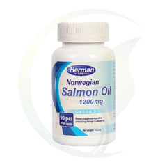 Herman Vitamins Norwegian Salmon Oil 1200mg UAE