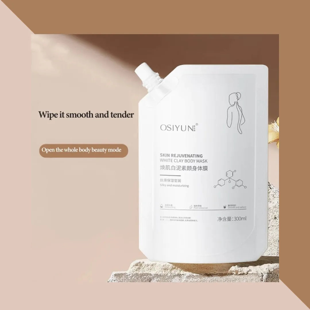 Osiyun Revitalizing White Clay Body Mask Benefits