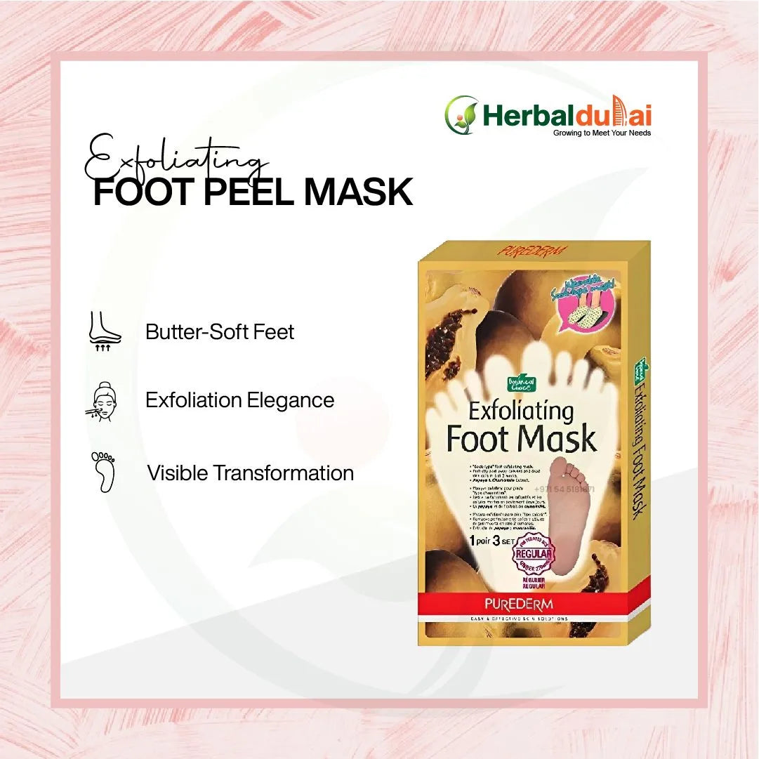 Purederm Exfoliating Foot Peel Mask benefits