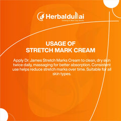 How to Use Dr James Stretch Mark Cream