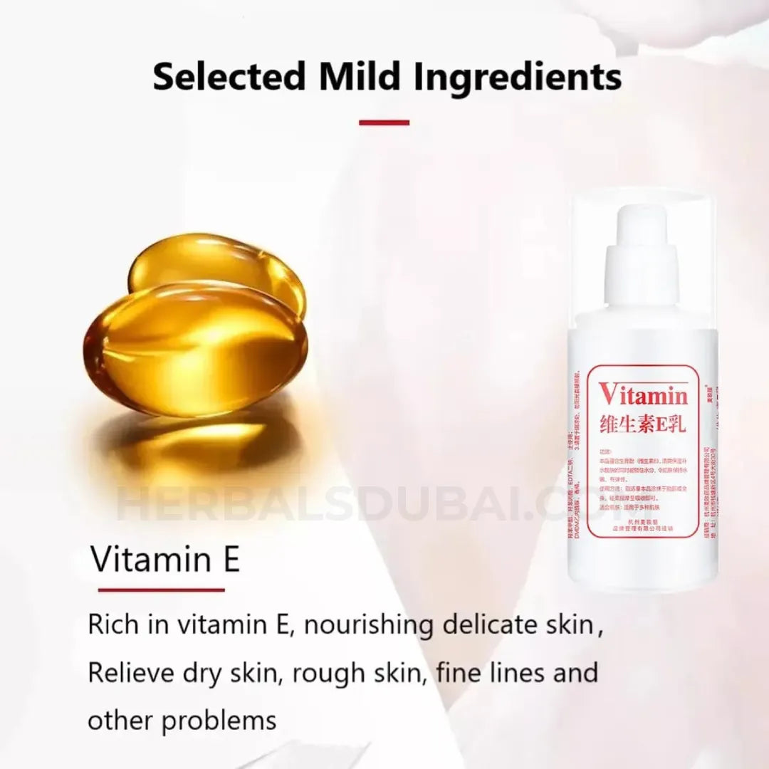 Vitamin E Milk Moisturizer Face & Body Cream Ingredients