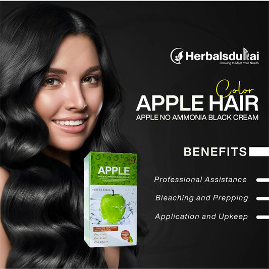 apple hair color benefits