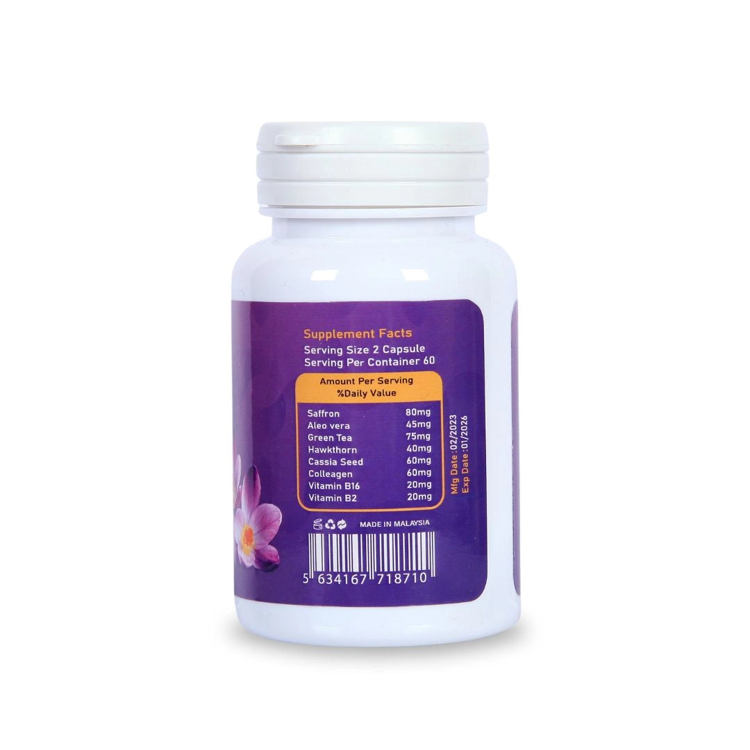 saffron supplement capsule for weight loss ingredients