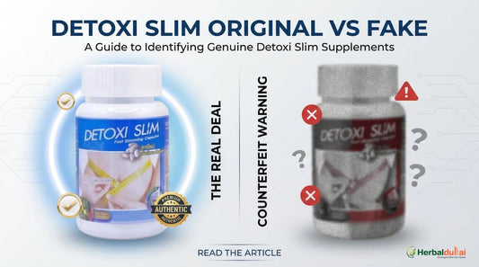 Detoxi Slim Original vs Fake