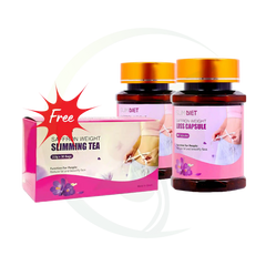 Buy Two bottles of weight loss products get Free Saffron Weight Slimming Tea