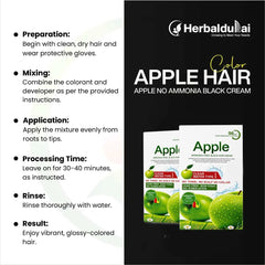 Apple Hair Color Pack of 2