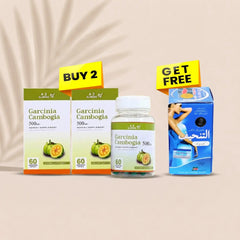 Buy 2 Garcinia Cambogia 500mg get 1 Natural Max Slimming Free