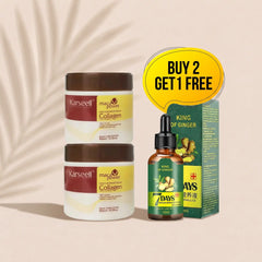 Buy 2 Karseell Collagen Hair Treatment Mask and Get King Of Ginger Oil Free