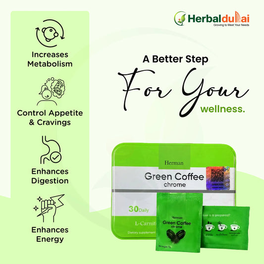 Green Coffee Chrome Sachets Benefits