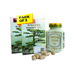 Ginseng Kianpi Pil Weight Gain Capsules Pack of 2