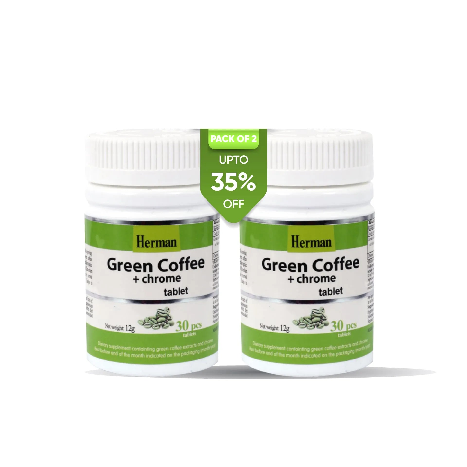 green coffee plus chrome tablet discount
