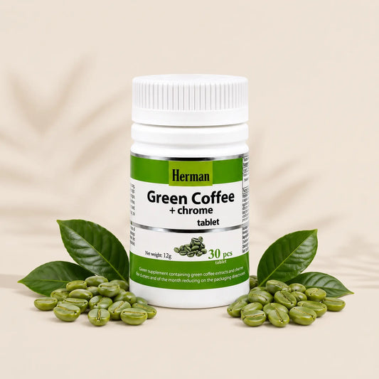 Green Coffee Chrome Tablet - Herbal Dubai