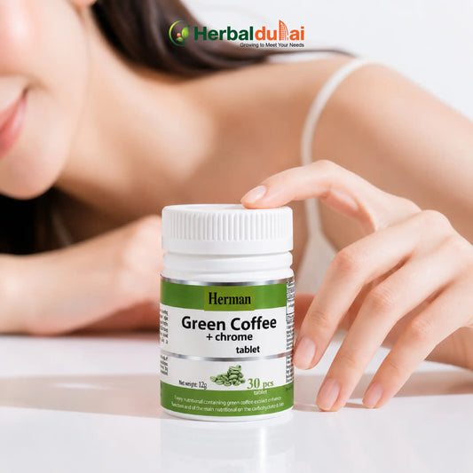 Green Coffee Plus Chrome Tablet - HerbalDubai
