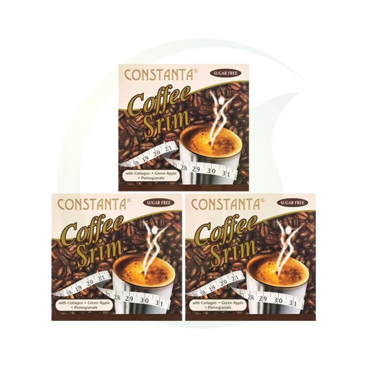 Three packages of Constanta Coffee Srim