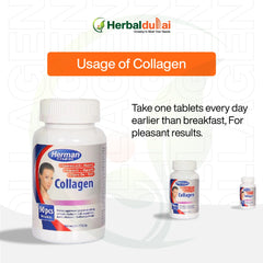 How to Use Herman Vitamins Collagen Dietary Supplement 