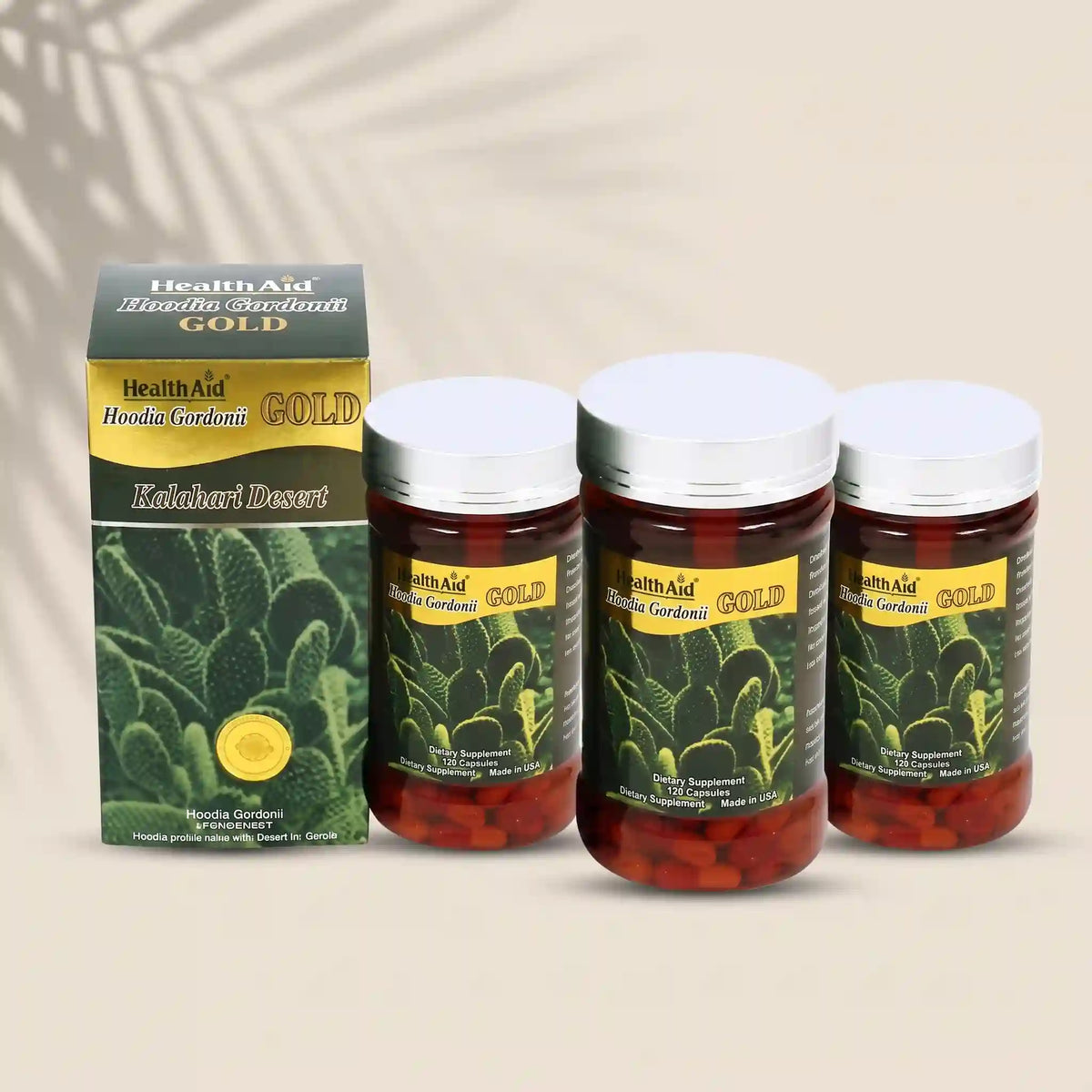 Hoodia Gordonii Gold Pack of 3 Bundle