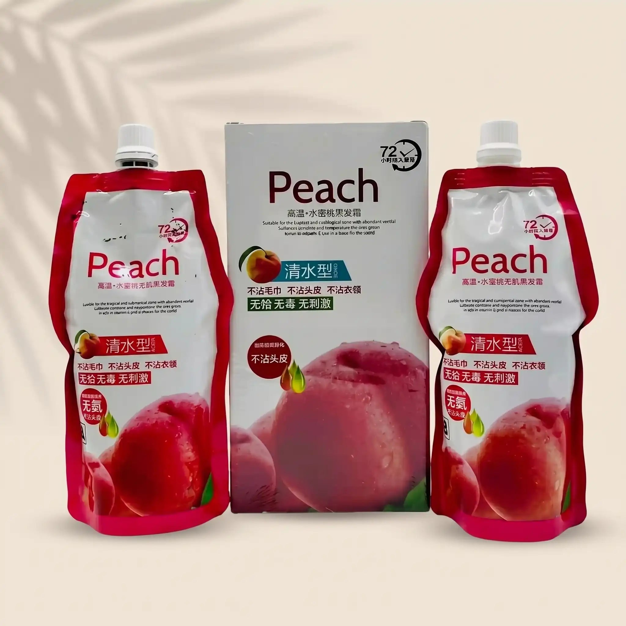 Peach Flavor Hair Color
