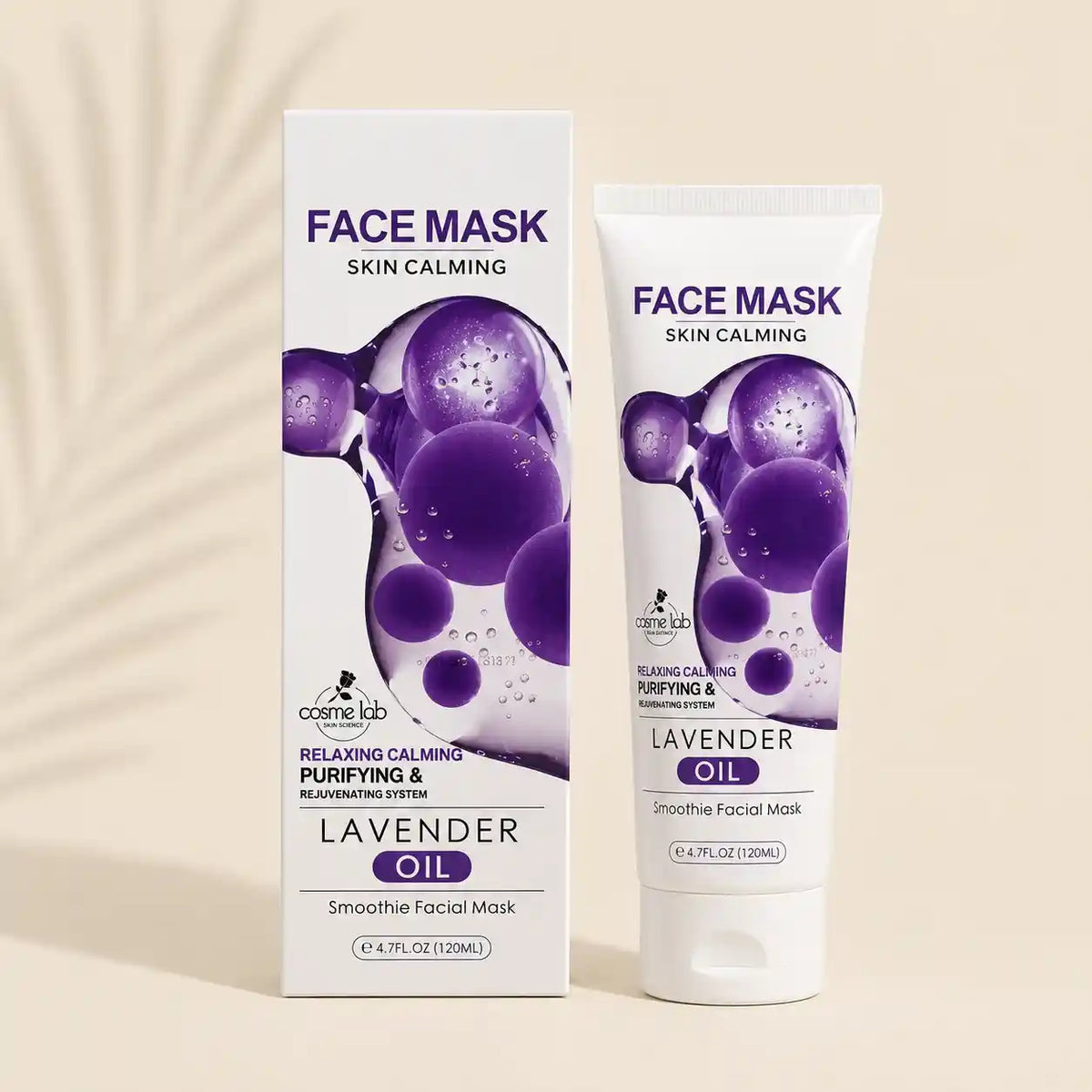 Skin Calming Face Mask Lavender Oil