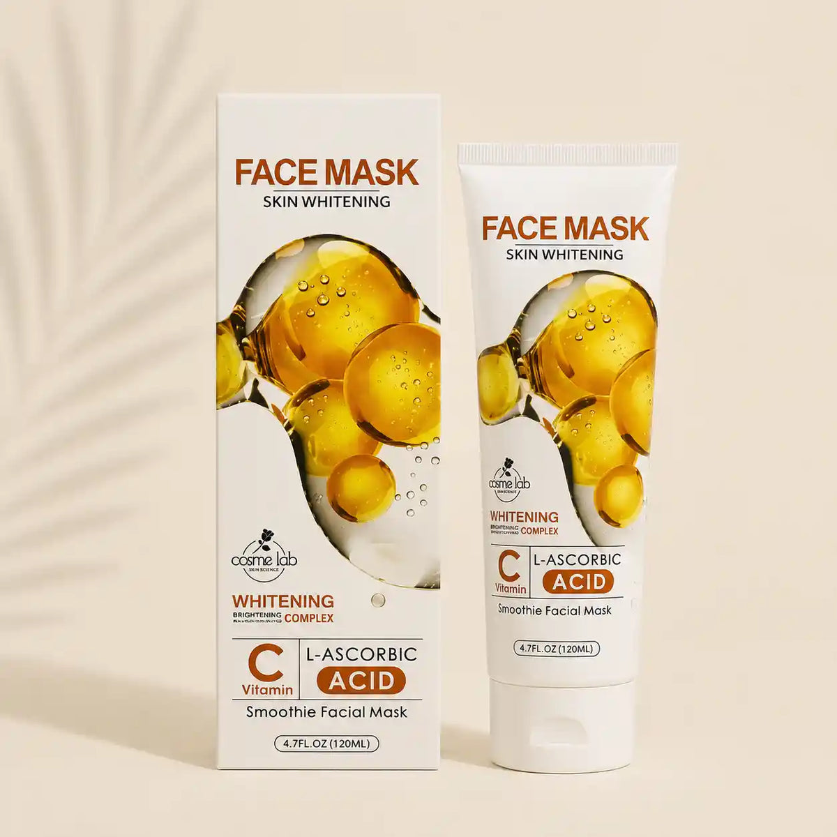 Skin Whitening Face Mask Vitamin C and L Ascorbic Acid