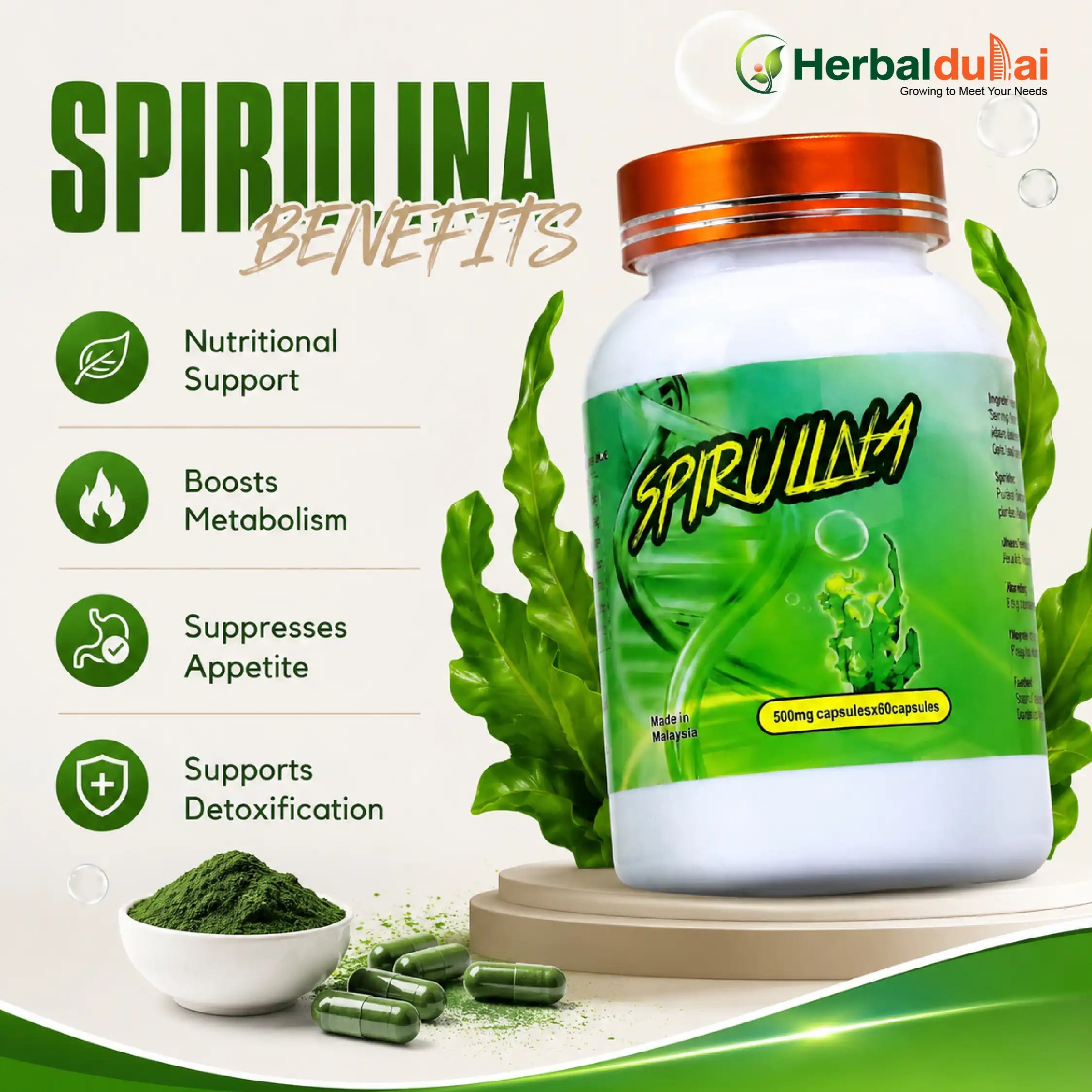 Spirulina Capsules benefits